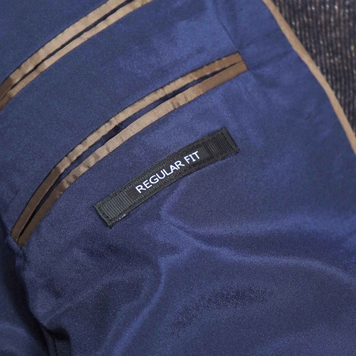 Roy Robson Wool and Silk Mix Jacket - Brown