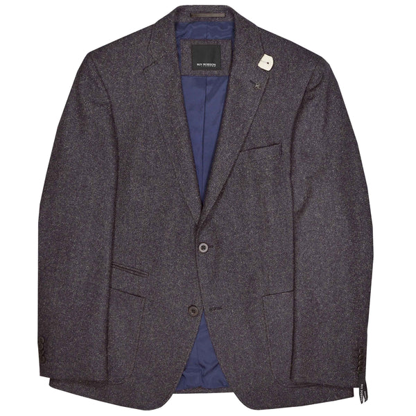 Roy Robson Wool and Silk Mix Jacket - Brown