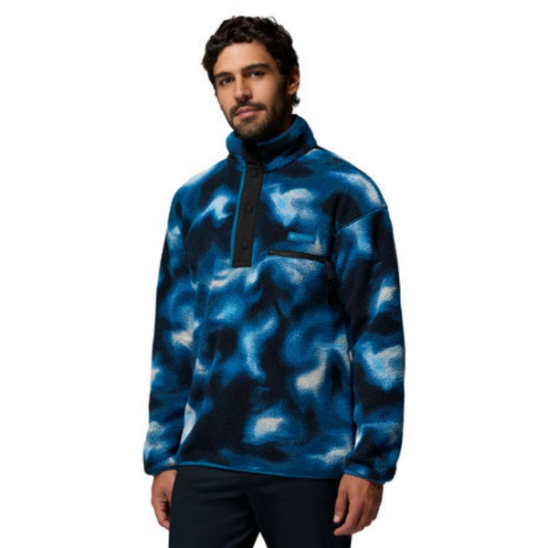 Columbia Helvetia™ II Printed Half Snap Fleece - Blue