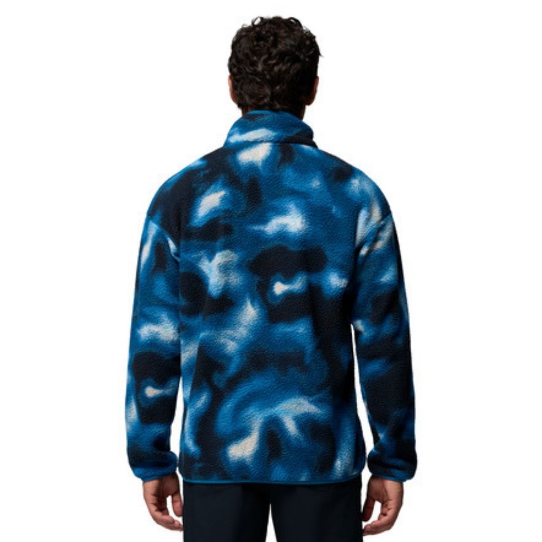Columbia Helvetia™ II Printed Half Snap Fleece - Blue