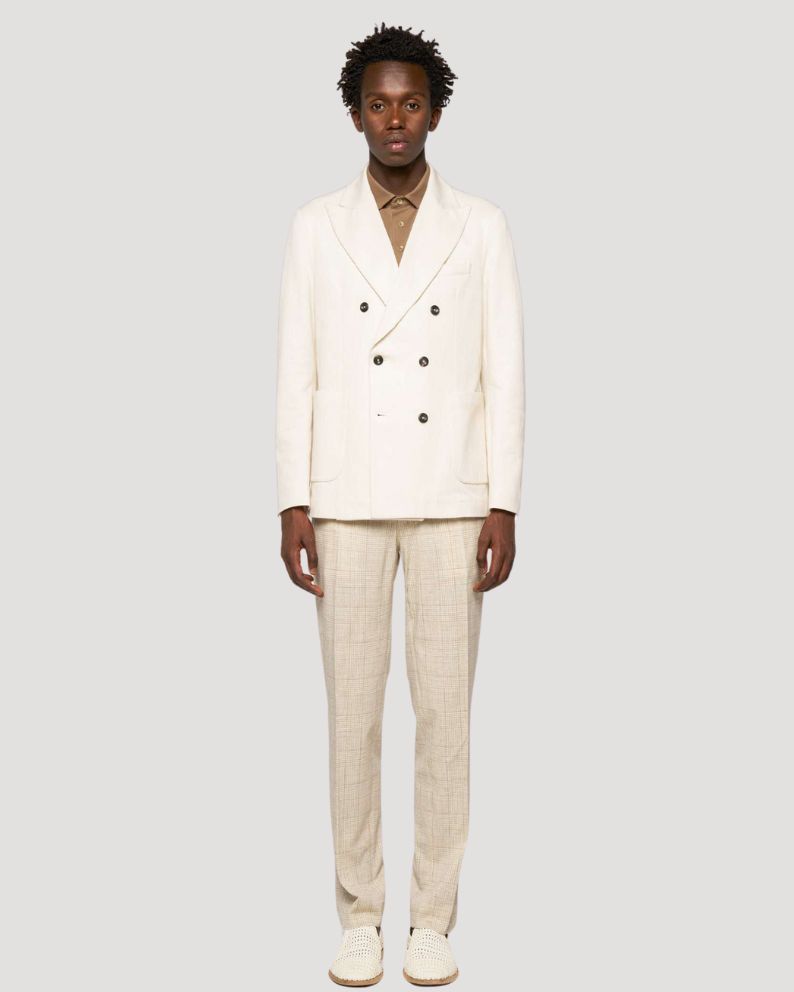 Circolo 1901 Double Breasted Jacket - Stone