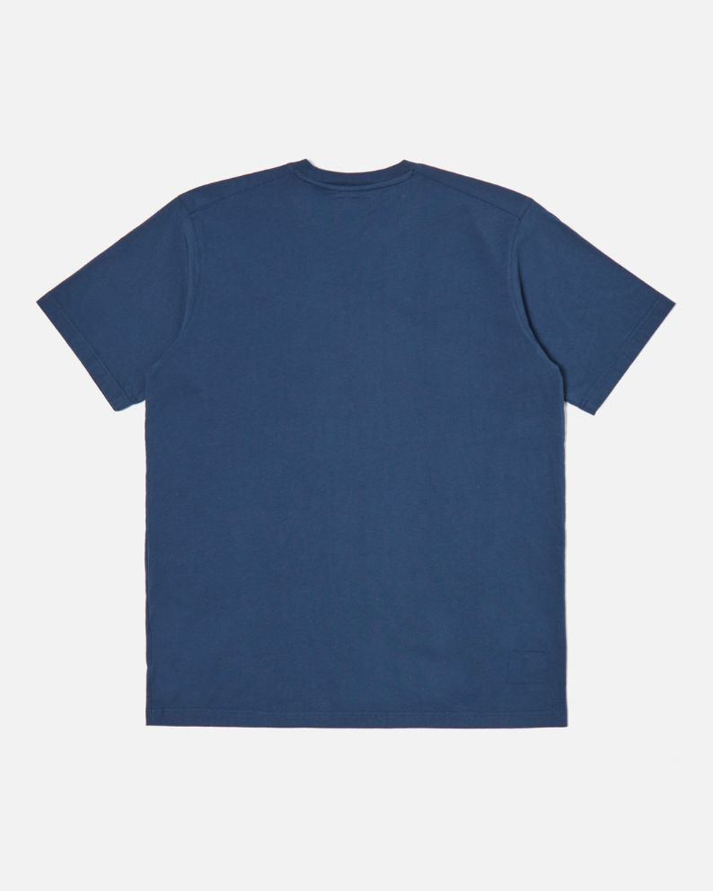 Universal Works Print Pocket Tee - Navy