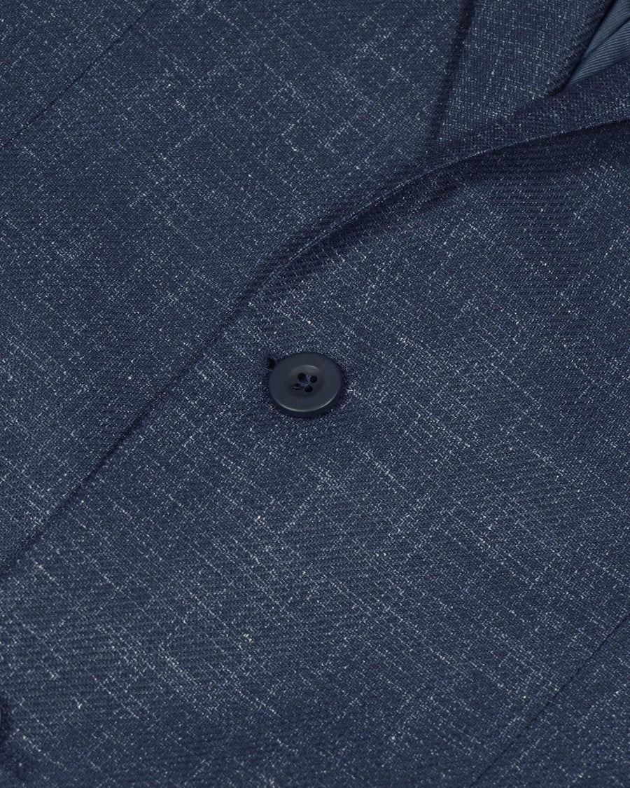 Roy Robson Linen Blend Blazer - Navy
