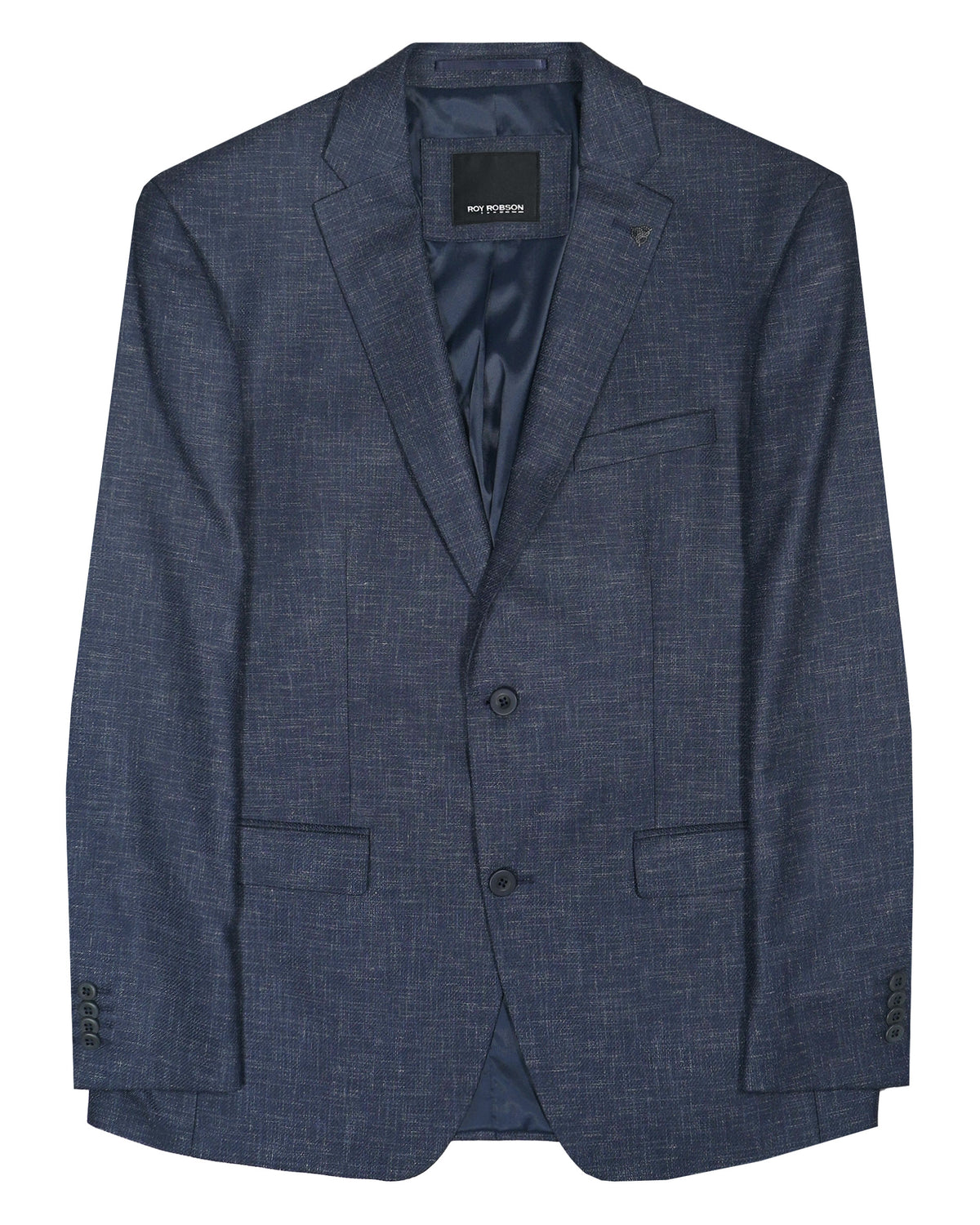 Roy Robson Single Breasted Blazer - Navy