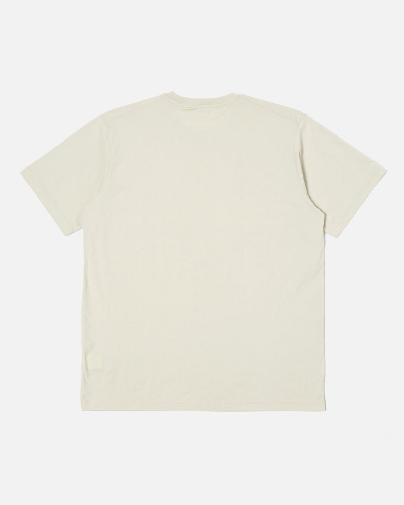 Universal Works Print Pocket Tee - Off White