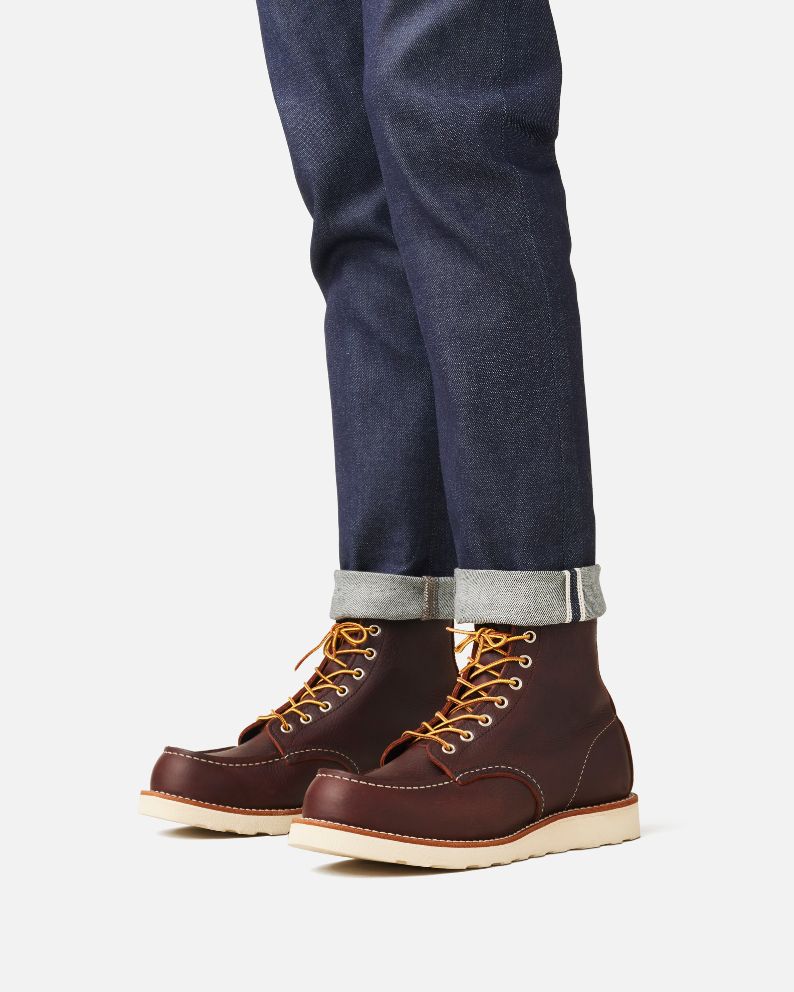 Red Wing Classic Moc 8138 Boots - Briar Oil-Slick