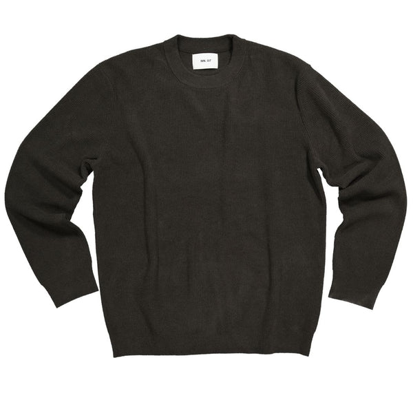 NN07 Danny Crew Neck Knit - Dark Green