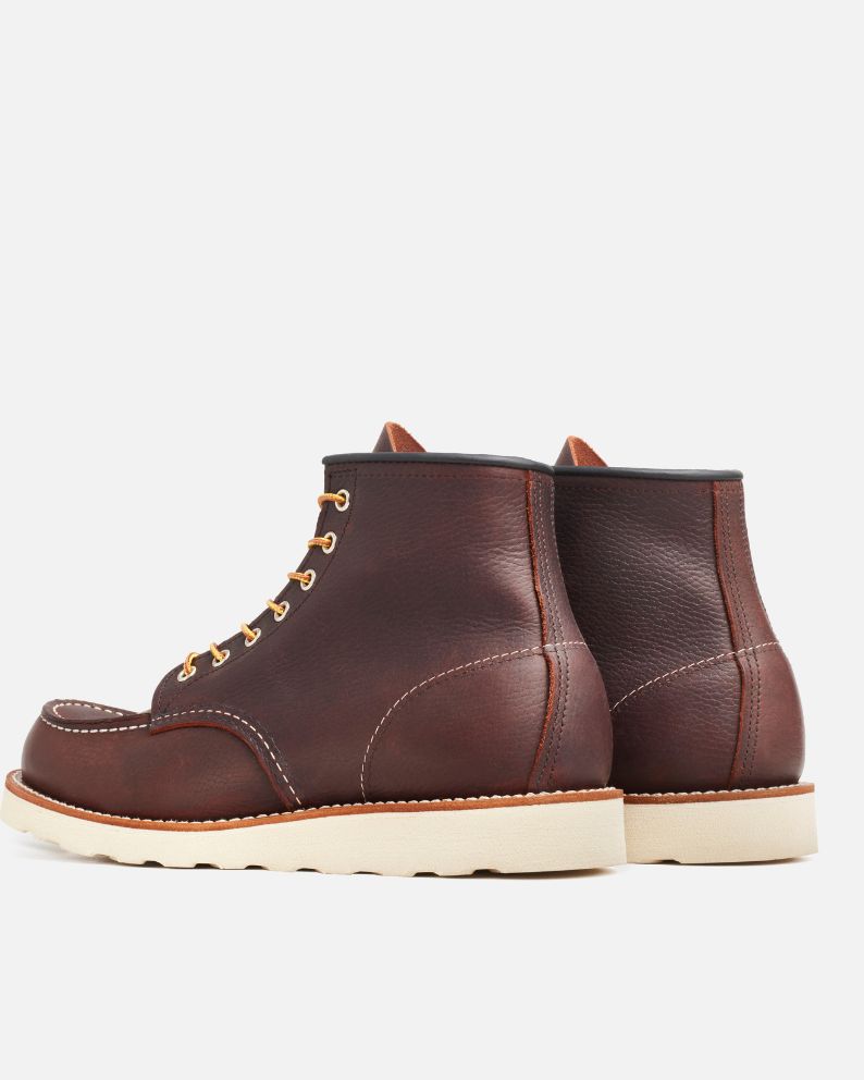 Red Wing Classic Moc Toe Men&#39;s 6-Inch Boot- 8138 - Brown