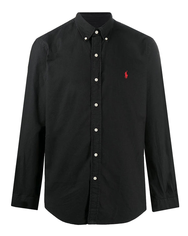 Polo Ralph Lauren Custom Fit Button Down Shirt - Black