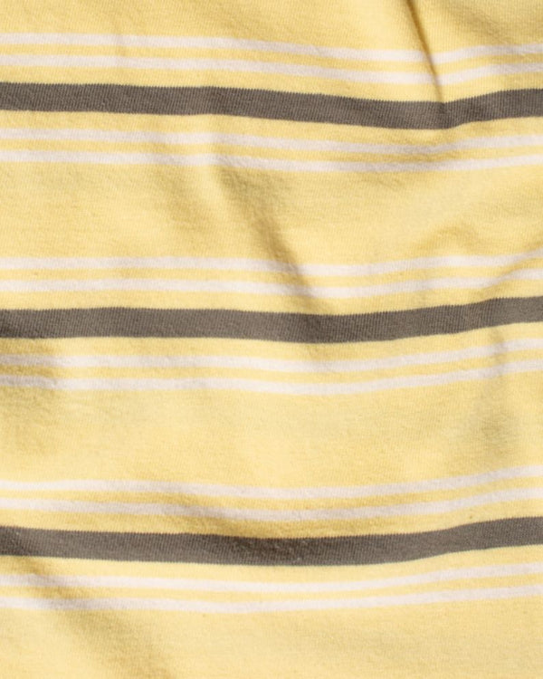 Nudie Jeans Leffe Stripe Tee - Yellow (Organic)