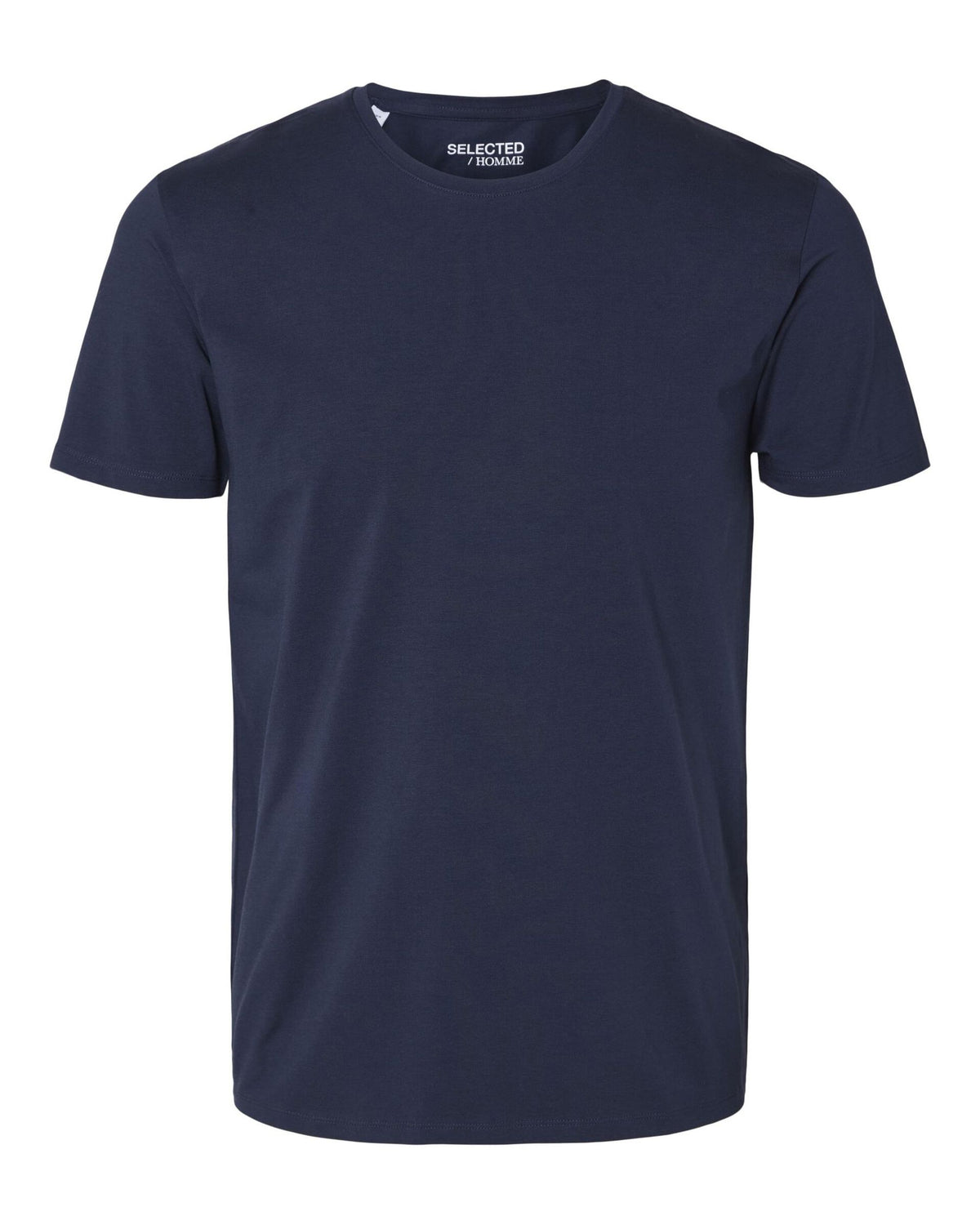 Selected Homme Short Sleeve T-Shirt - Navy