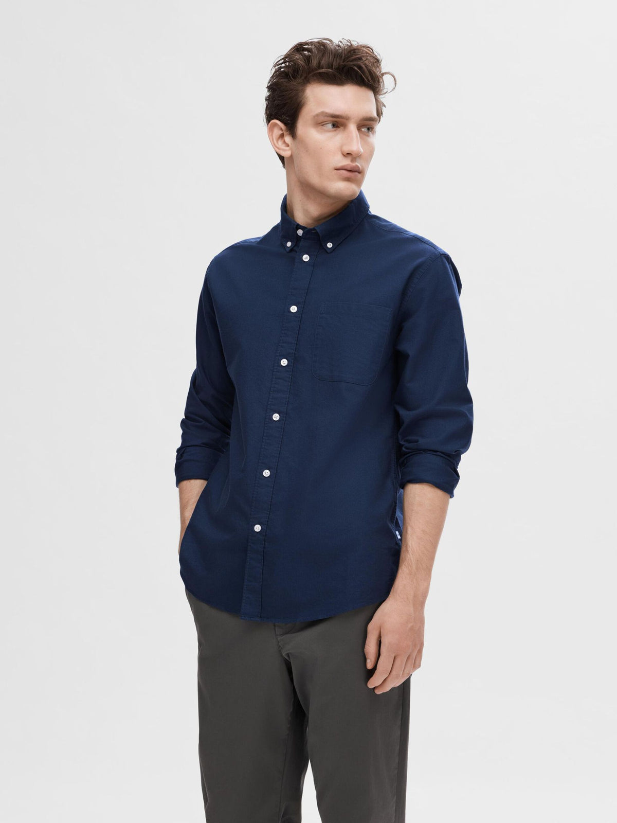 Selected Homme Oxford Shirt - Navy