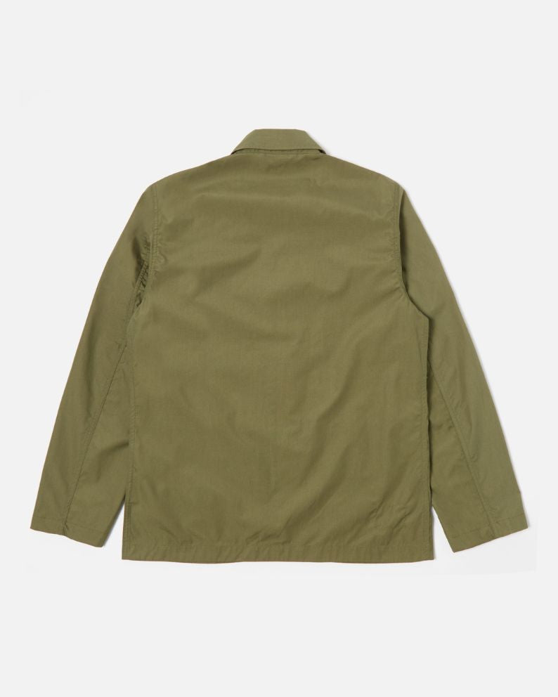 Universal Works Bakers C Jacket/Overshirt - Olive