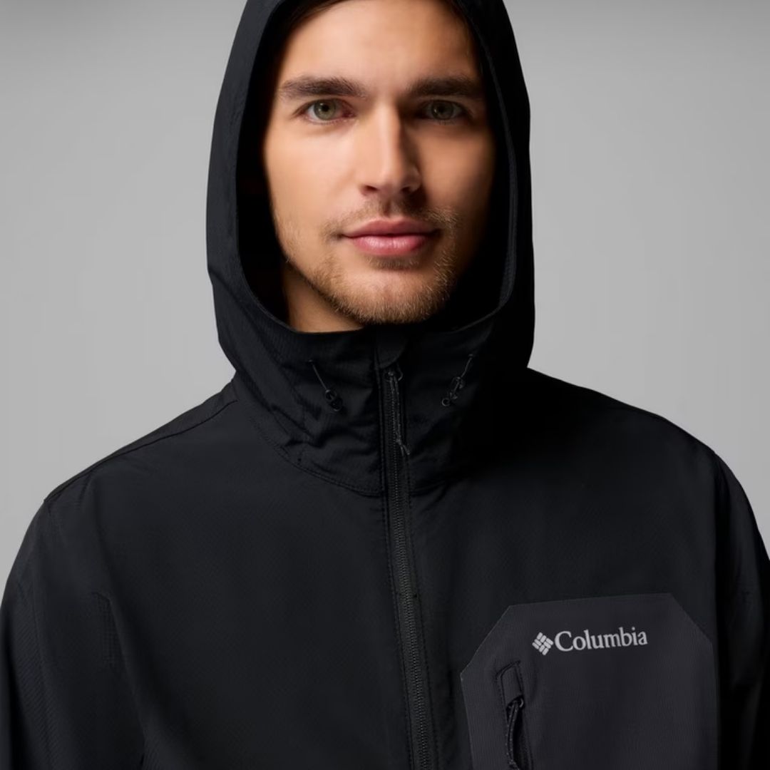 Columbia Tall Heights™ III Hooded Softshell - Black