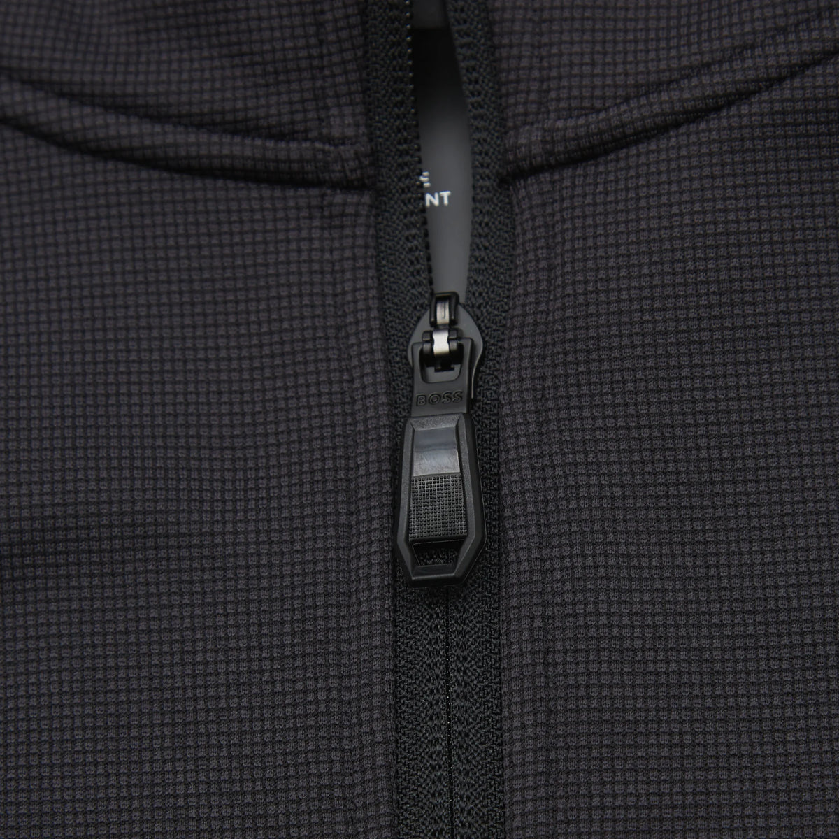 Boss Green Civic Hooded Zip Sweatshirt - Black