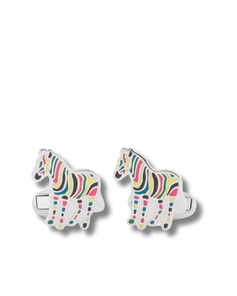 Paul Smith Men's Cufflink - Zebra
