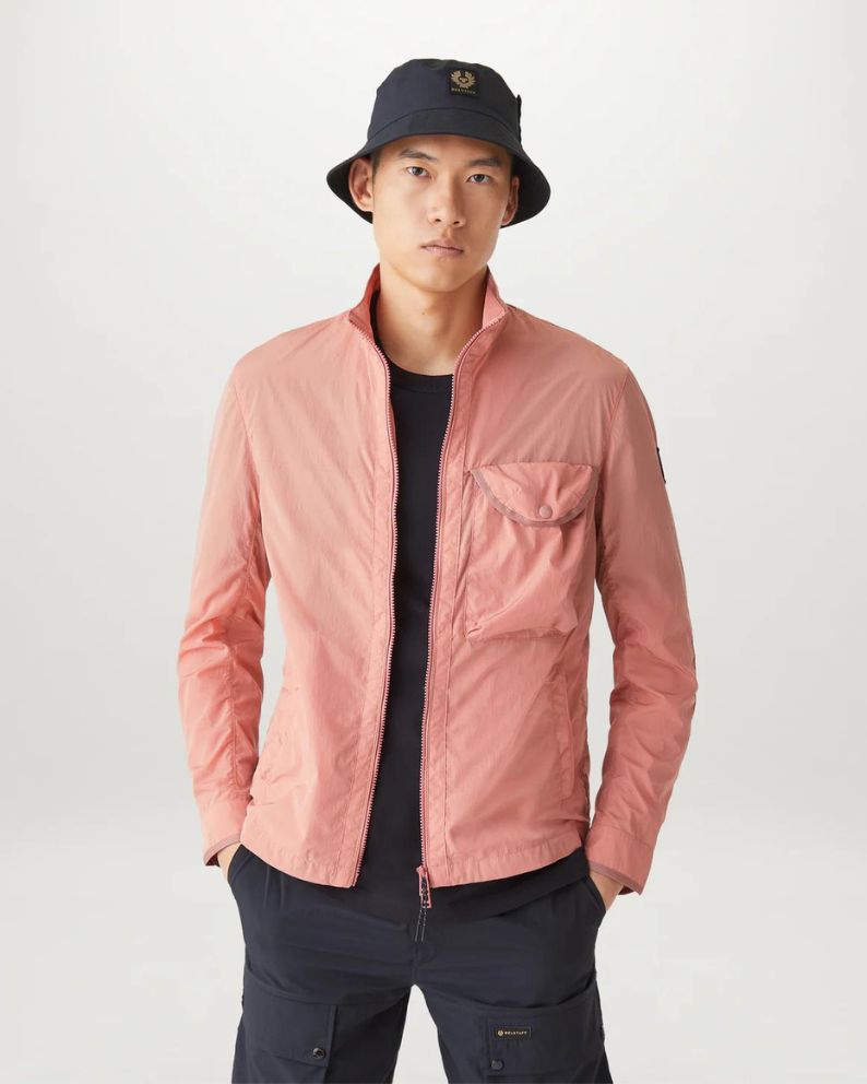 Belstaff Quarter Overshirt - Pink