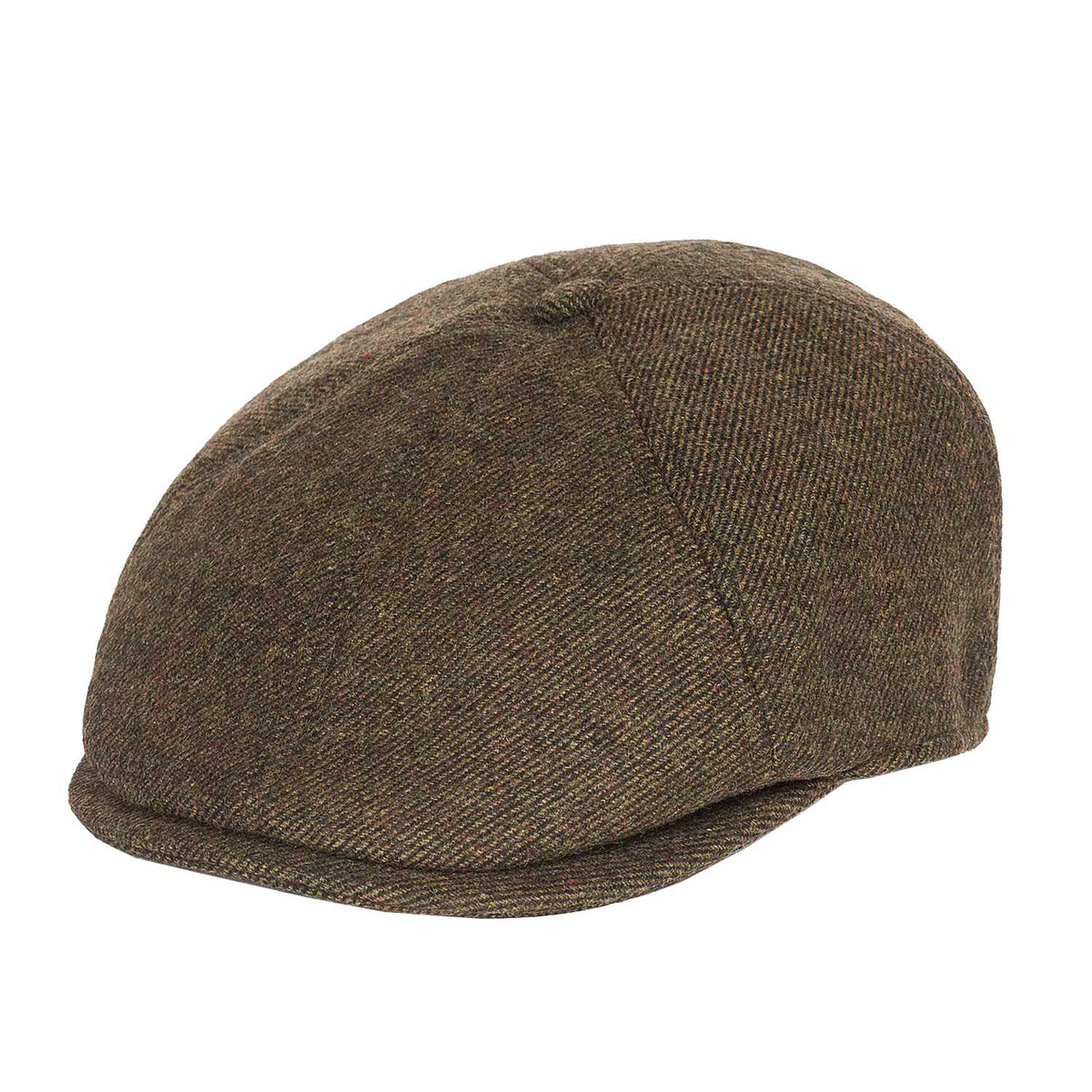 Barbour Claymore Baker Boy Hat - Olive Green