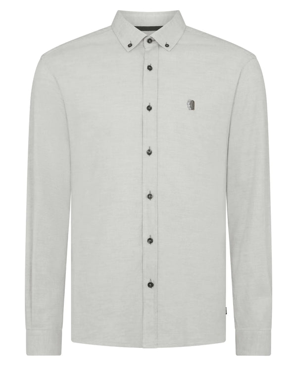 Remus Tapered Fit Casual Shirt - Grey