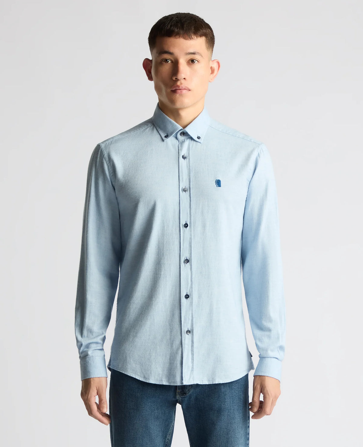 Remus Tapered Fit Shirt - Blue