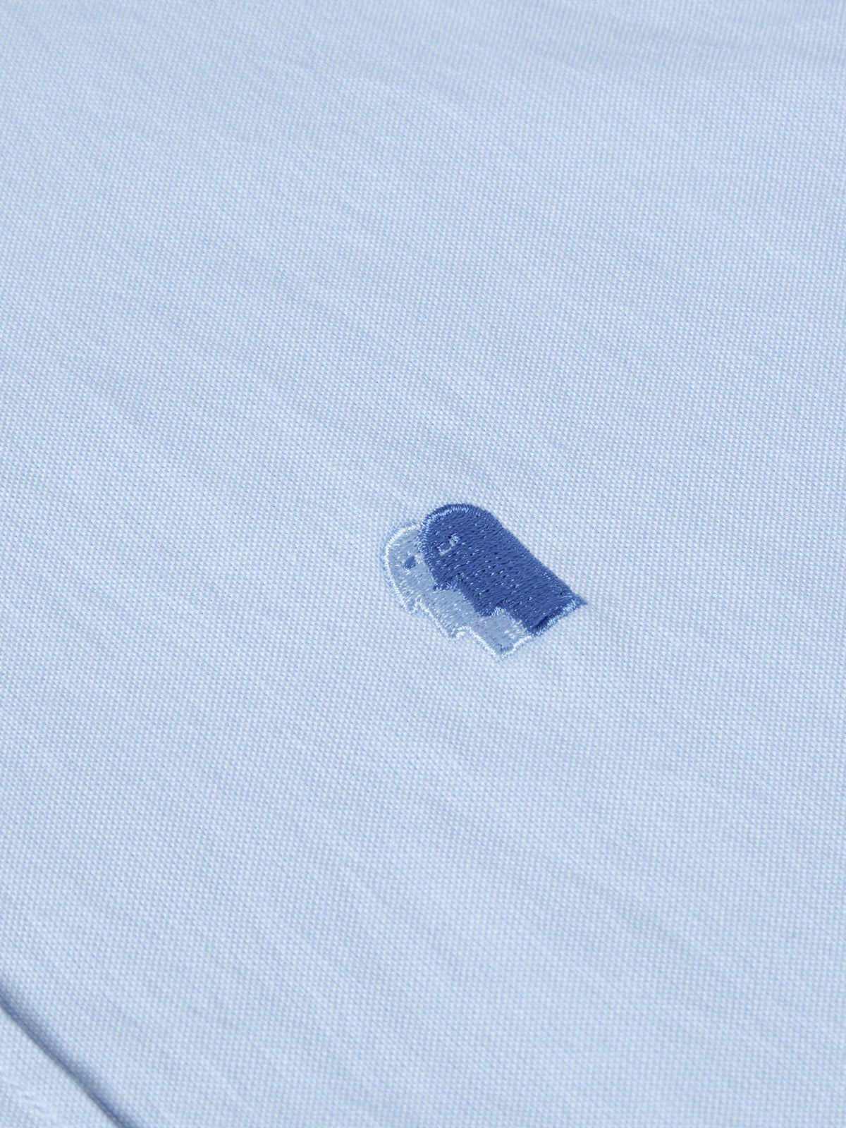 Remus Uomo Tapered Long Sleeve Casual Shirt - Blue