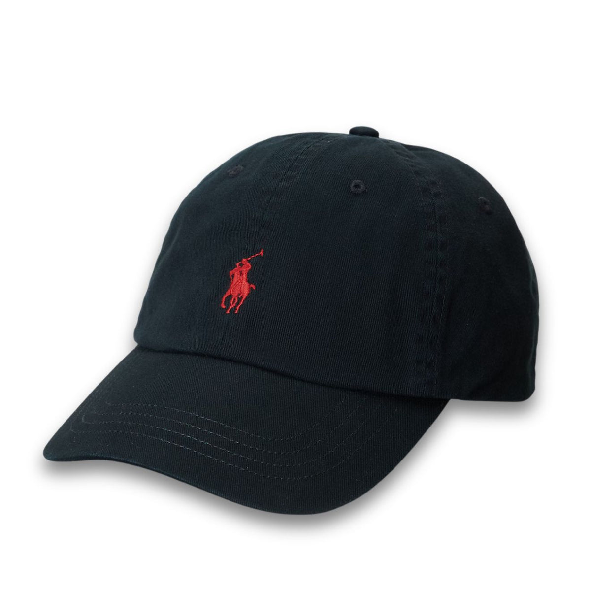 Polo Ralph Lauren Cotton Chino Baseball Cap - Black