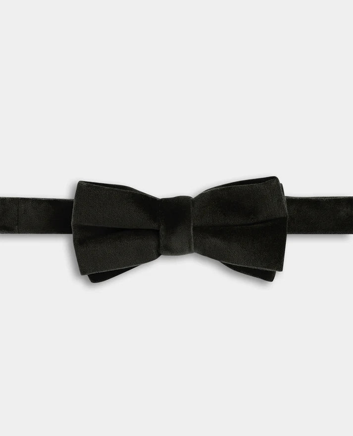 Remus Uomo Black Bow Tie - Black