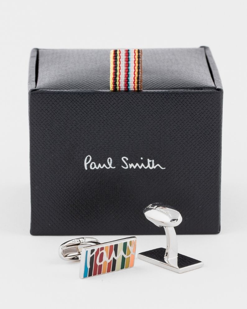 Paul Smith Men's Cufflink - Signature