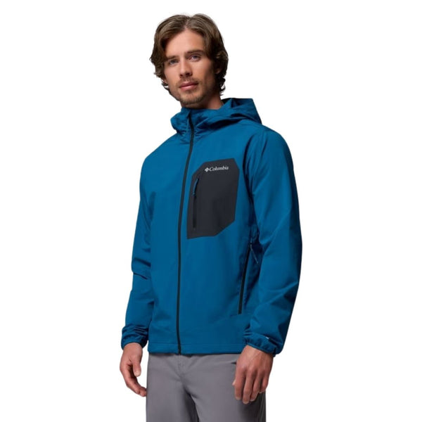 Columbia Tall Heights™ III Hooded Softshell - Blue