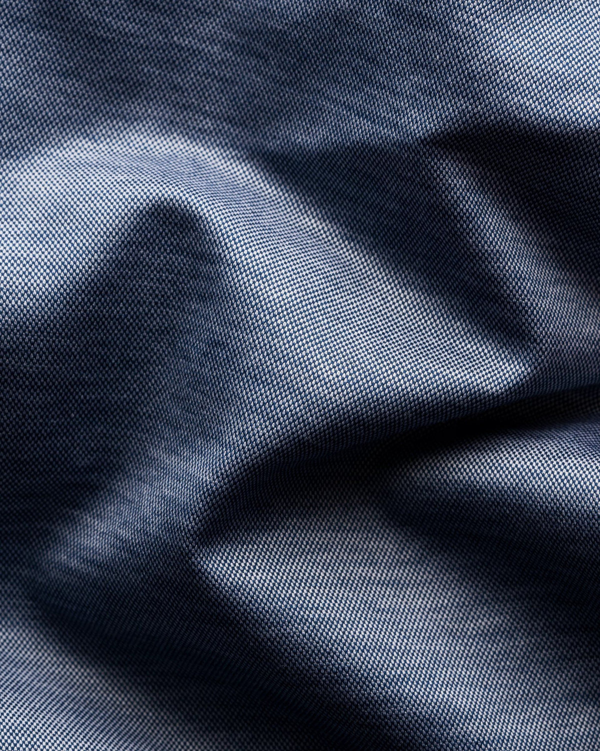 Eton Filo di Scozia Oxford Shirt - Blue