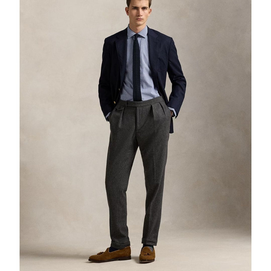 Polo Ralph Lauren Custom Fit Checked Poplin Shirt - Blue