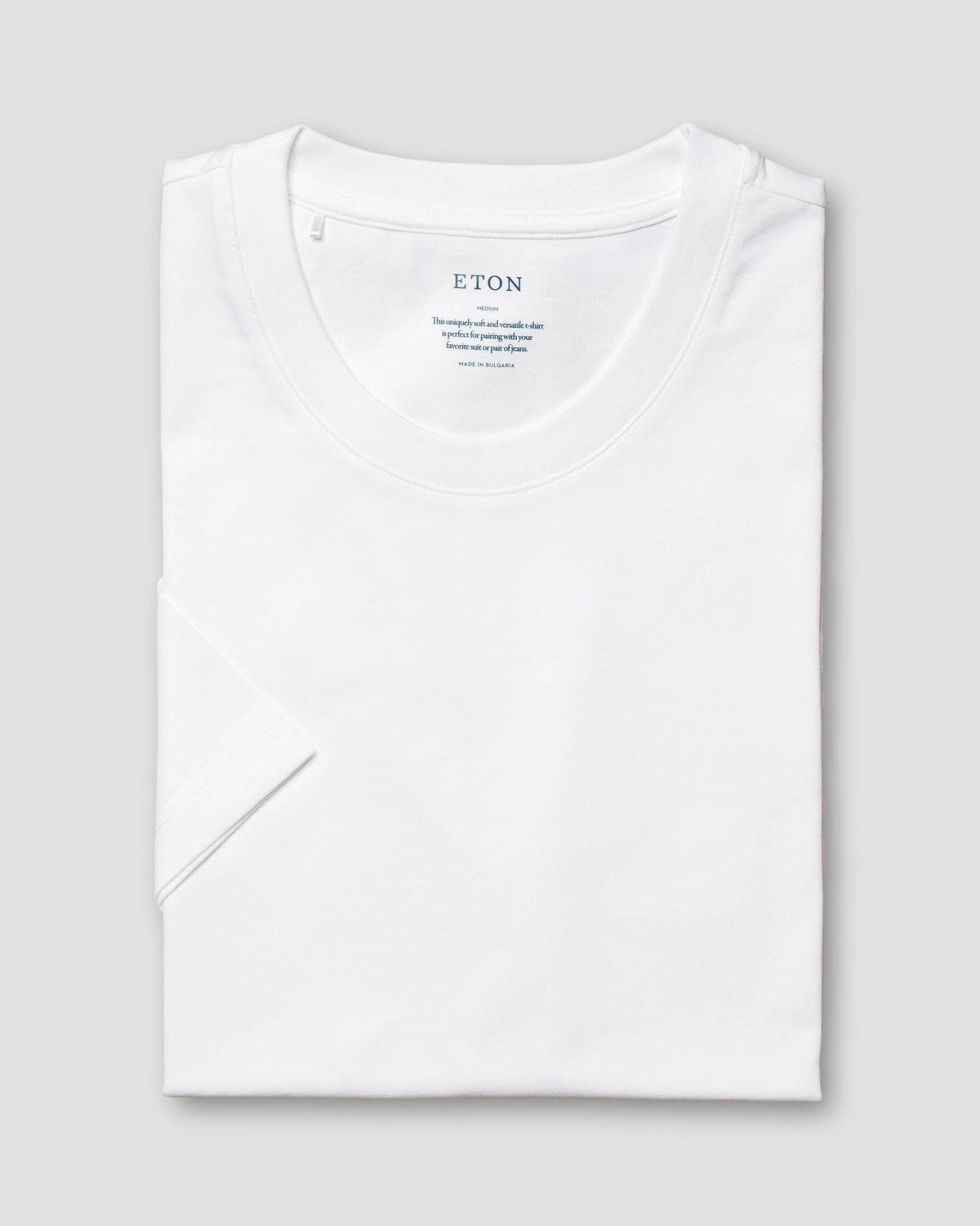 Eton Single Jersey Supima Cotton T-shirt - White