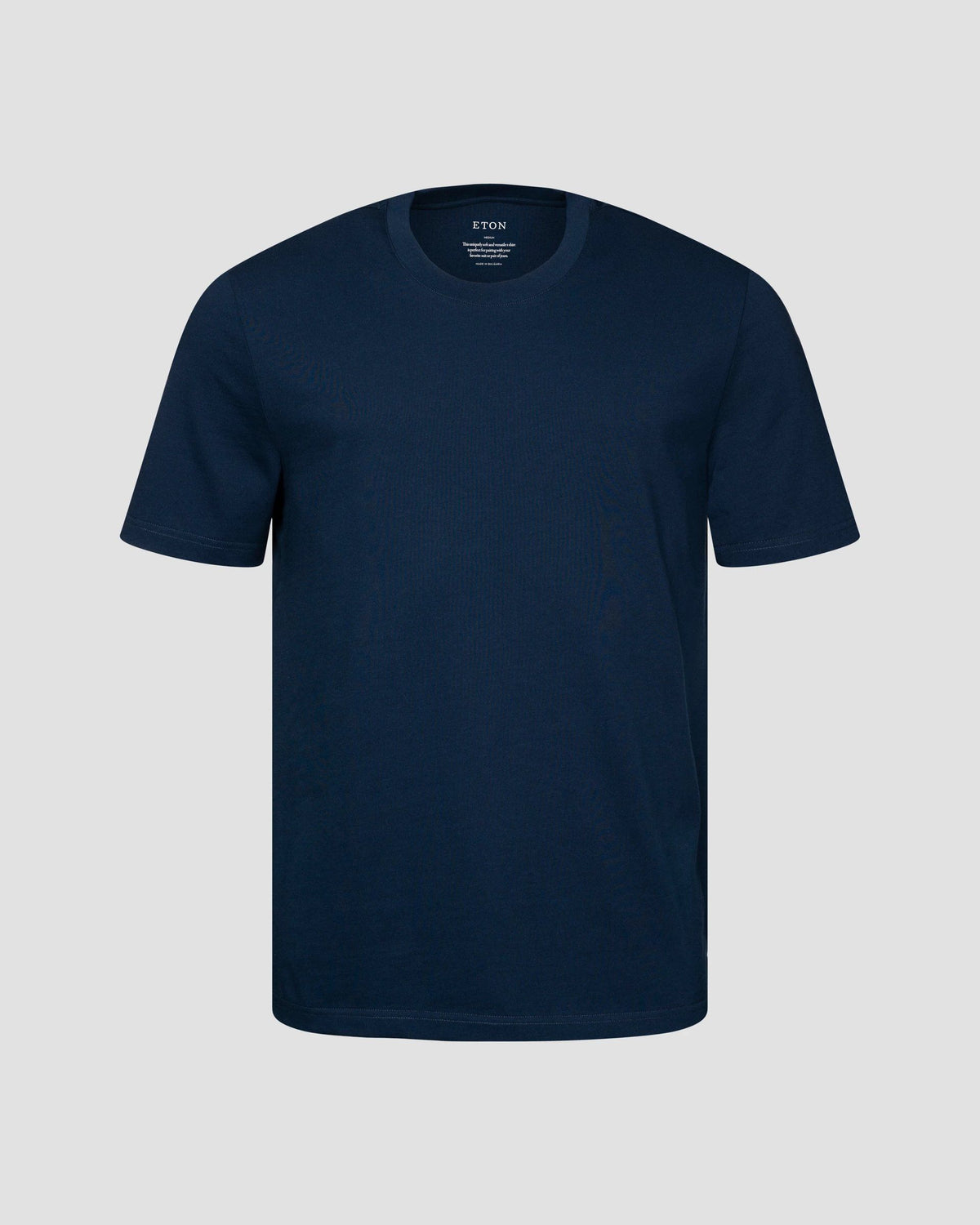 Eton Single Jersey Supima Cotton T-shirt - Navy Blue