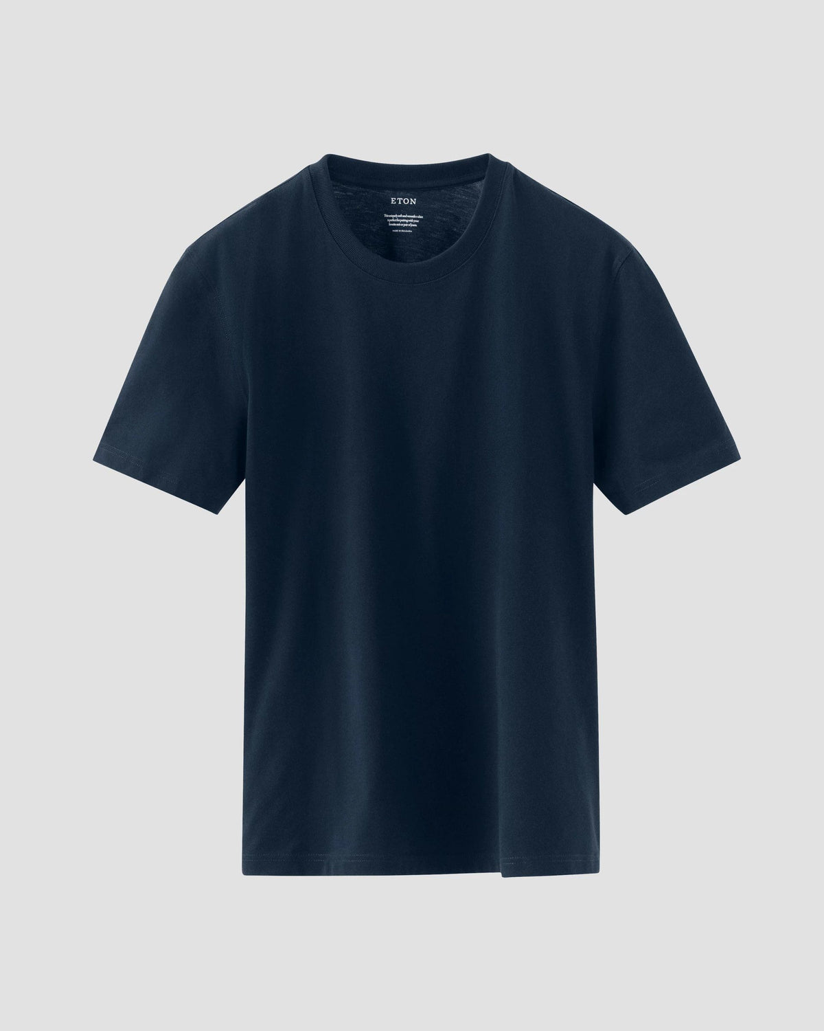 Eton Single Jersey Supima Cotton T-shirt - Navy Blue
