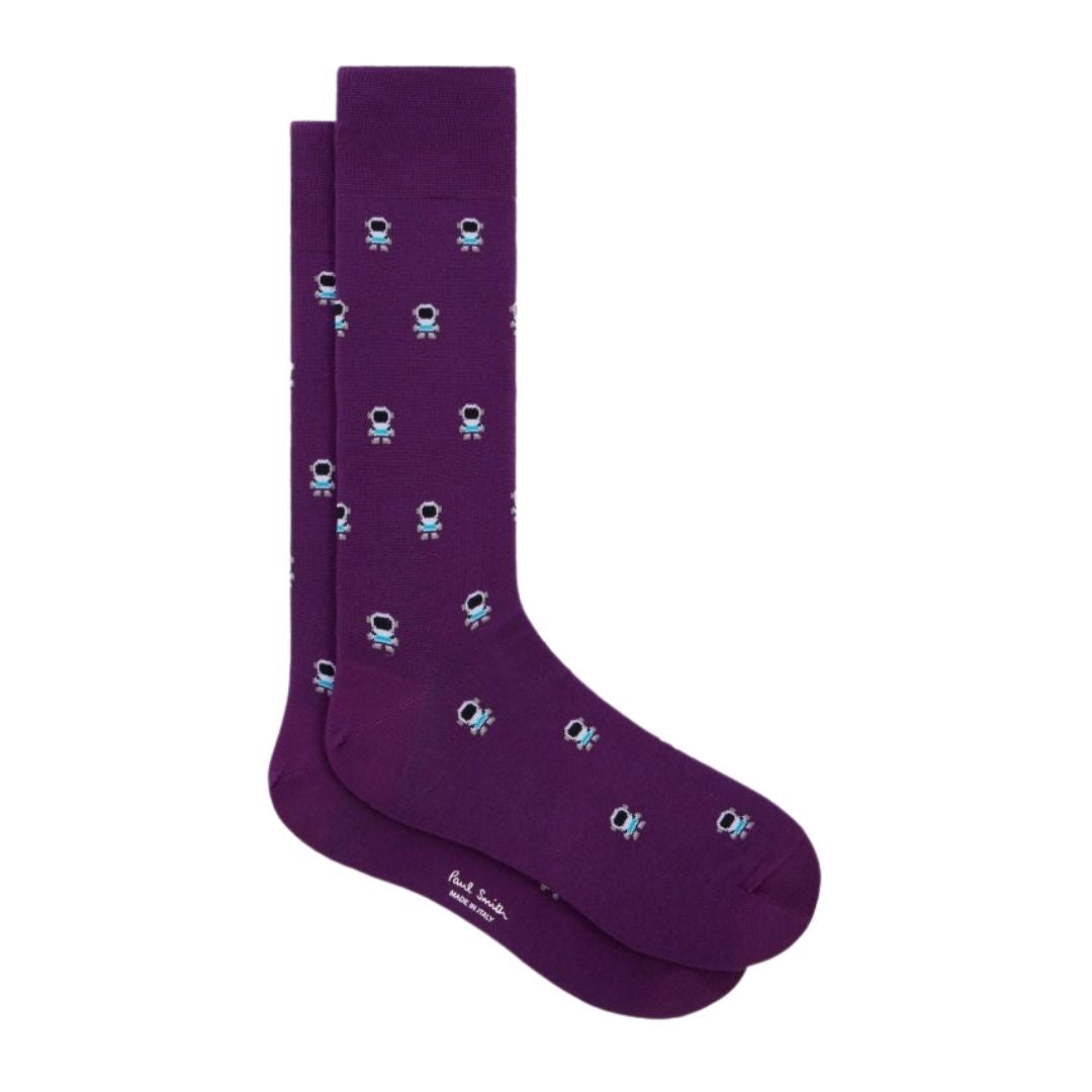 Paul Smith Astronaut Socks - Purple
