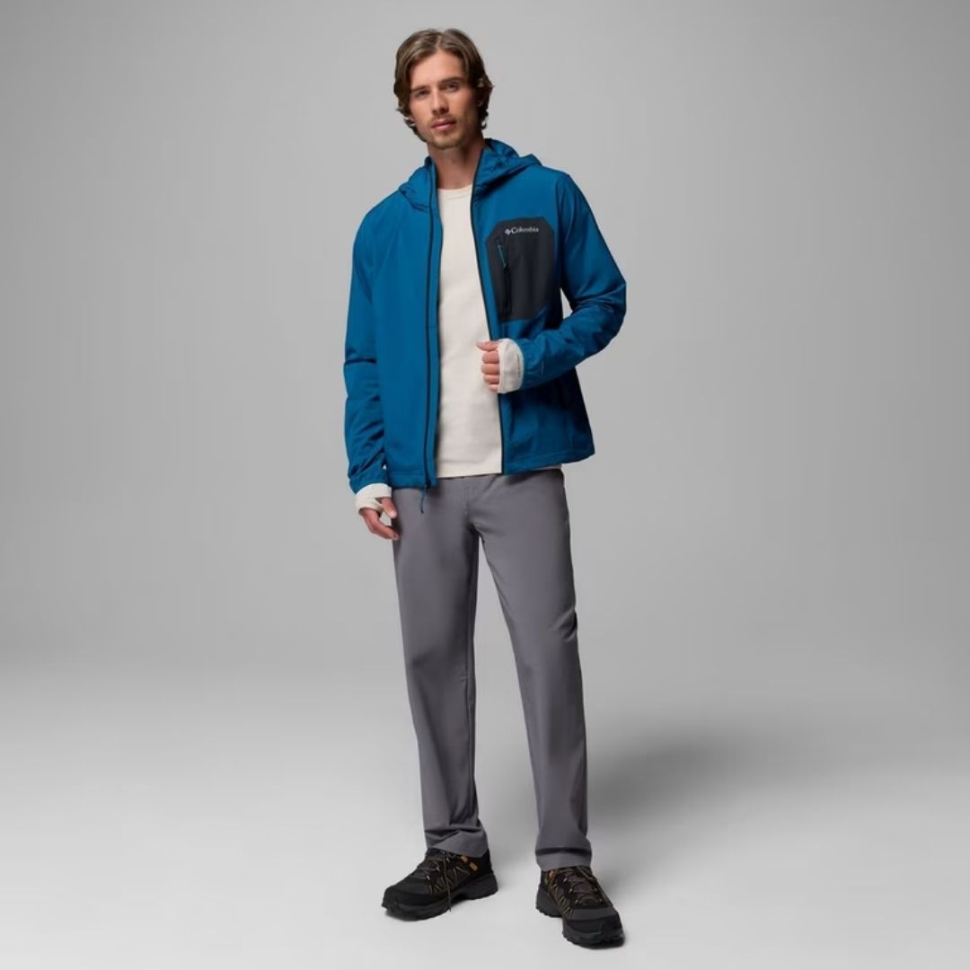 Columbia Tall Heights™ III Hooded Softshell - Blue