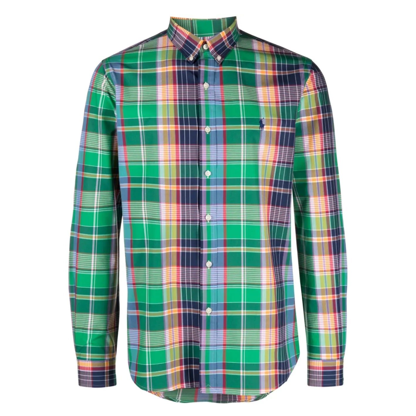 Polo Ralph Lauren Multi-Colour Check Shirt Green - Main Image