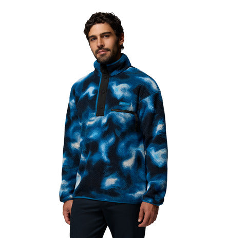 Columbia Helvetia™ II Printed Half Snap Fleece - Blue