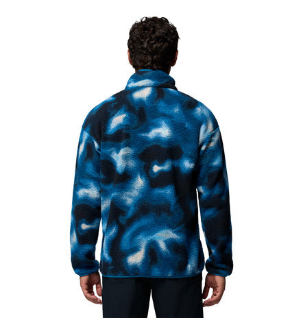 Columbia Helvetia™ II Printed Half Snap Fleece - Blue