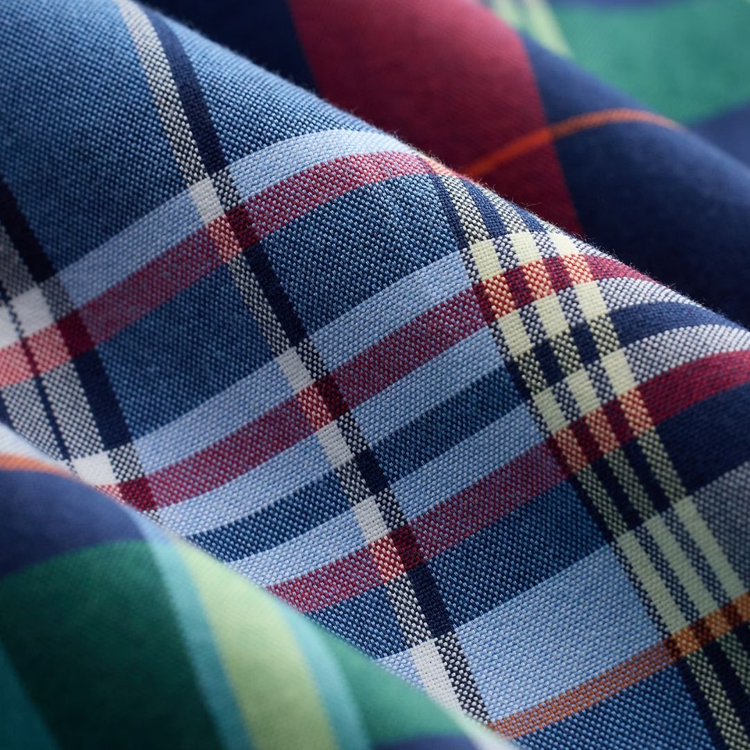 Polo Ralph Lauren Custom Fit Plaid Oxford Shirt - MULTI