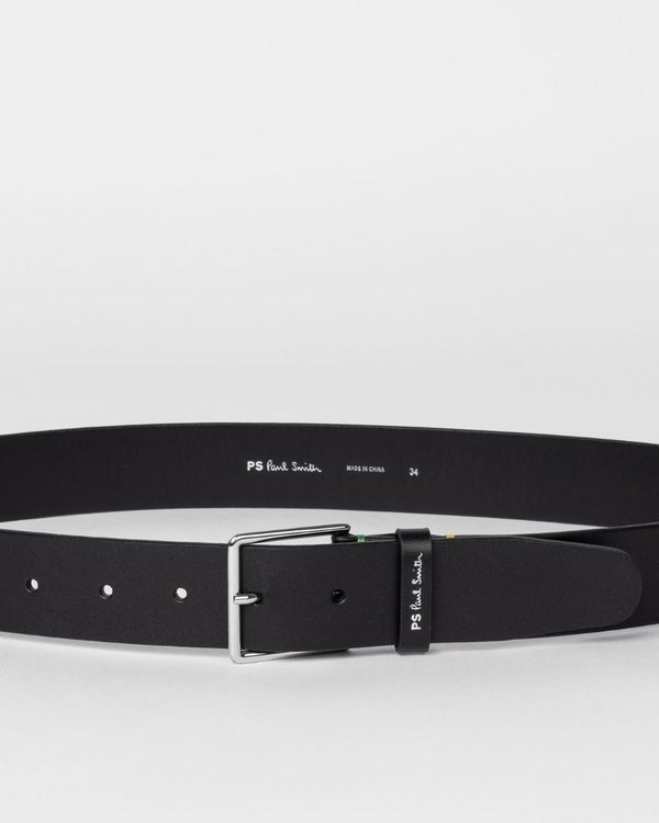 Paul Smith Men's Leather Belt Black - Main Image