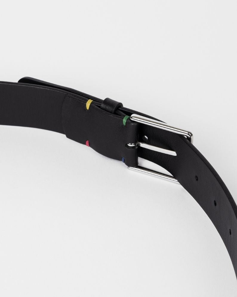 Paul Smith Leather Belt – Black