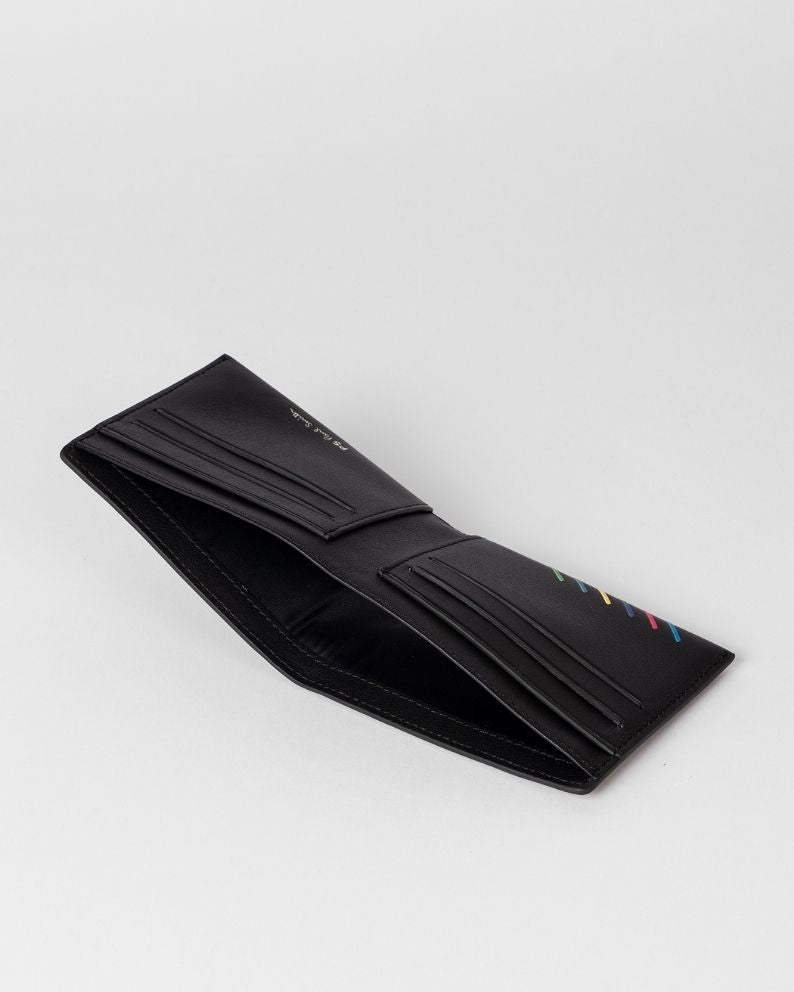 Paul Smith Men's Leather Wallet Billfold - Black