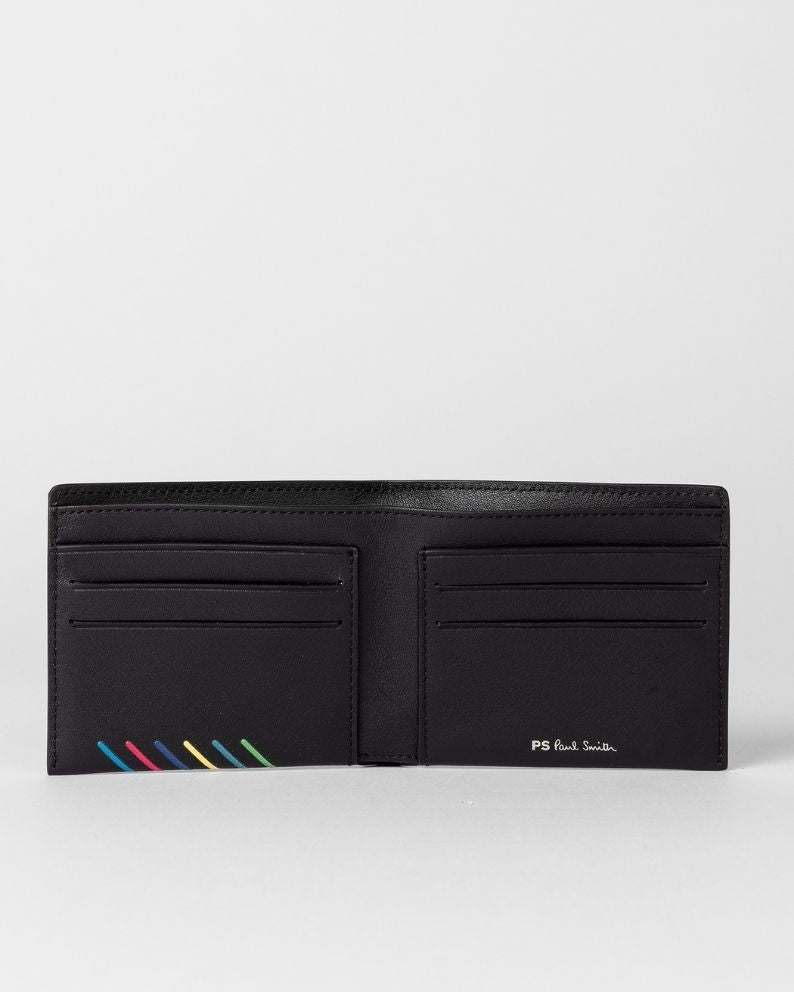 Paul Smith Men's Leather Wallet Billfold - Black