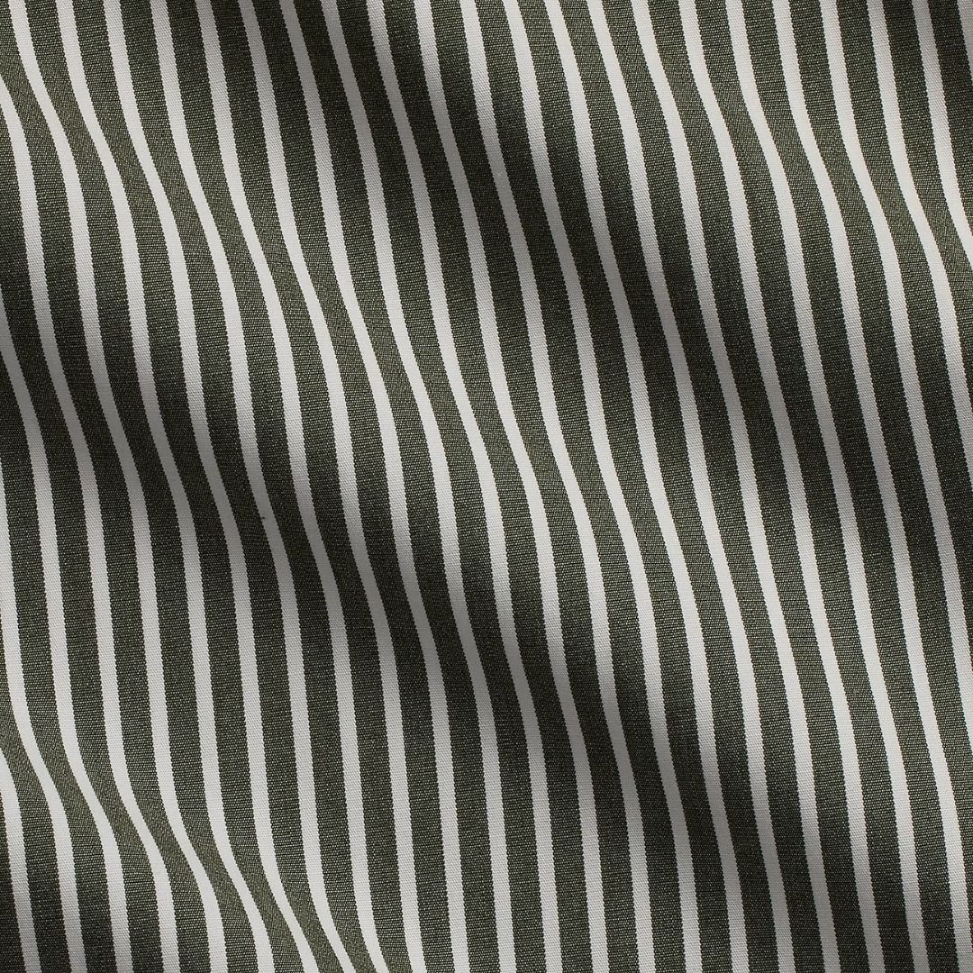 Polo Ralph Lauren Slim Fit Striped Stretch Poplin Shirt - Green