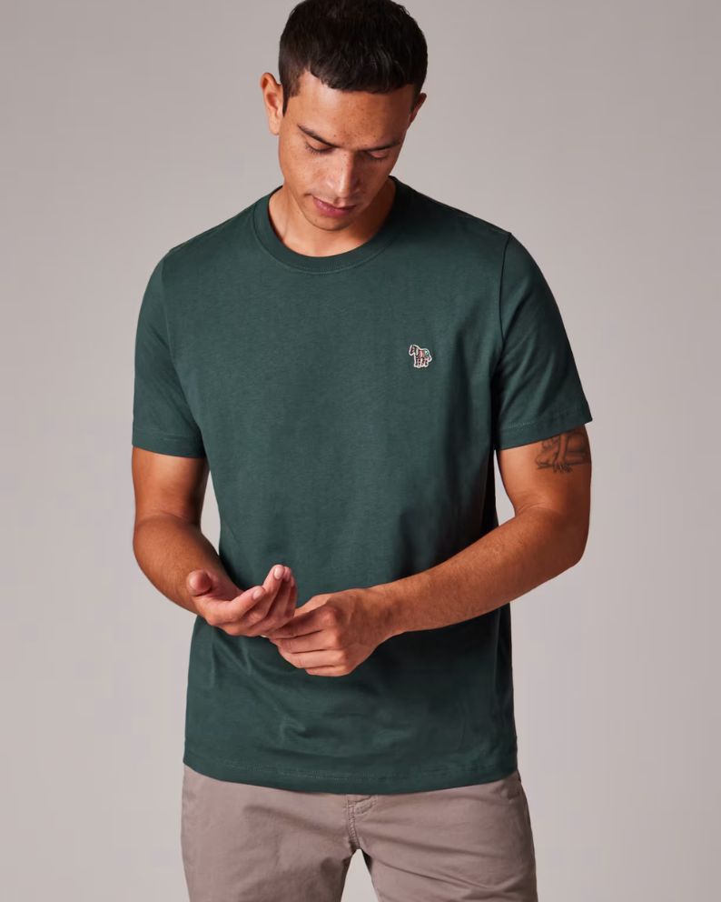 Paul Smith Zebra Logo T-Shirt - Green