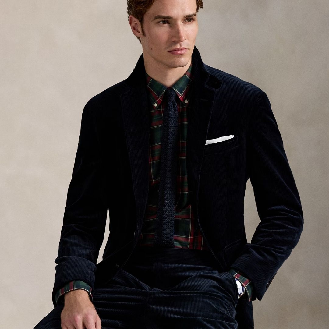 Polo Ralph Lauren Custom Fit Plaid Twill Shirt - Red/Green