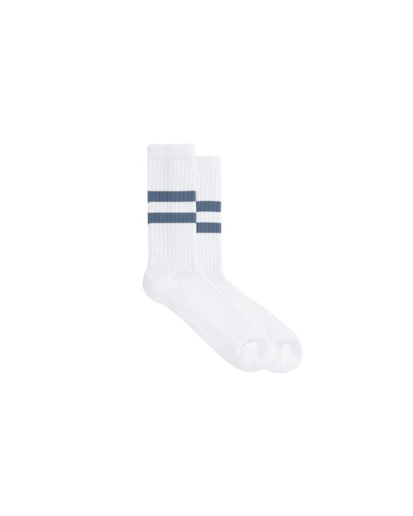 Norse Projects Bark Cotton Sport Sock - Blue