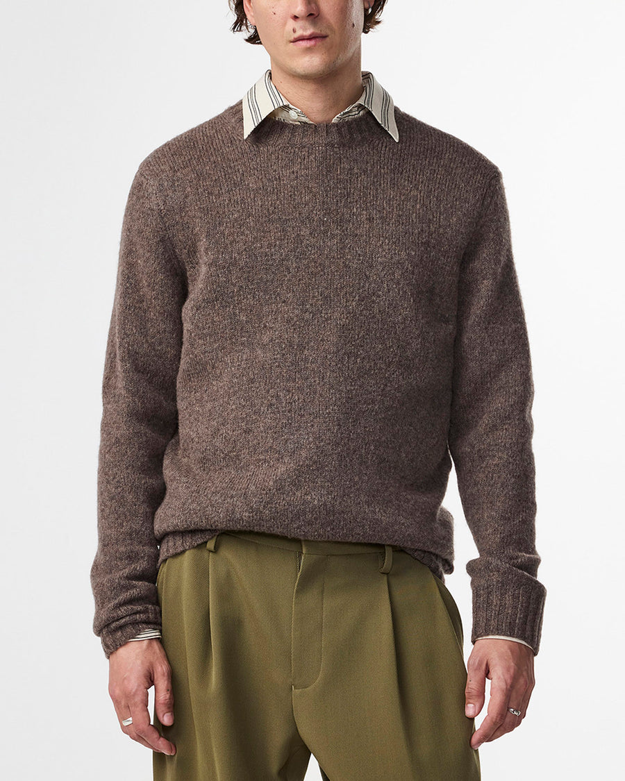 NN07 Lee Merino Crew-Neck Knit – Tarmac