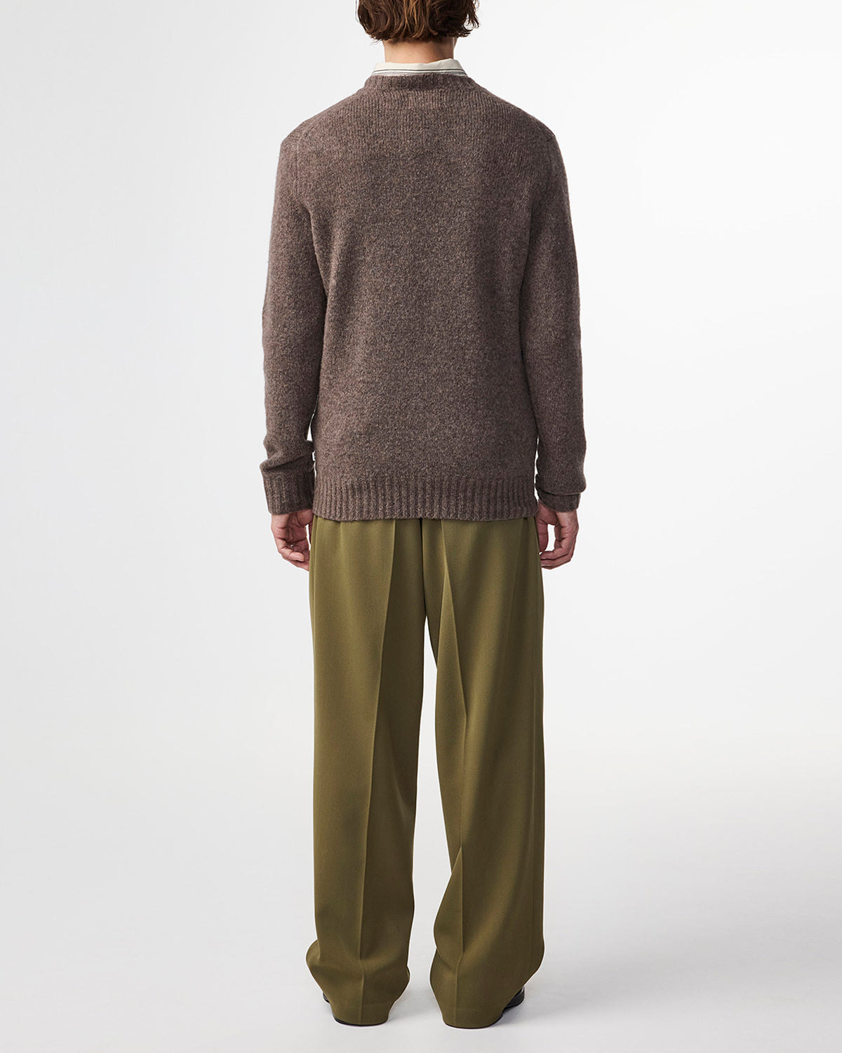 NN07 Lee Crew Neck Merino Knit - Tarmac